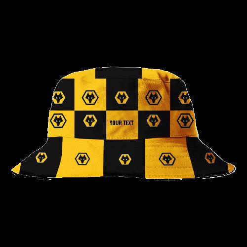 Personalised Wolves FC Bucket Hat: 1 - Caps & Hats By Wolverhampton Wanderers