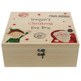 Personalised Wooden Christmas Eve Box: 5 - Wooden Christmas Eve Boxes By Gift Moments