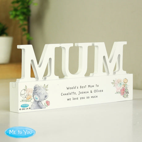 Personalised Wooden Mum Ornament: 4 - Ornaments