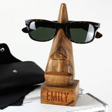 Personalised Wooden Nose Glasses Holder: 4 - Keepsakes By Gift Moments