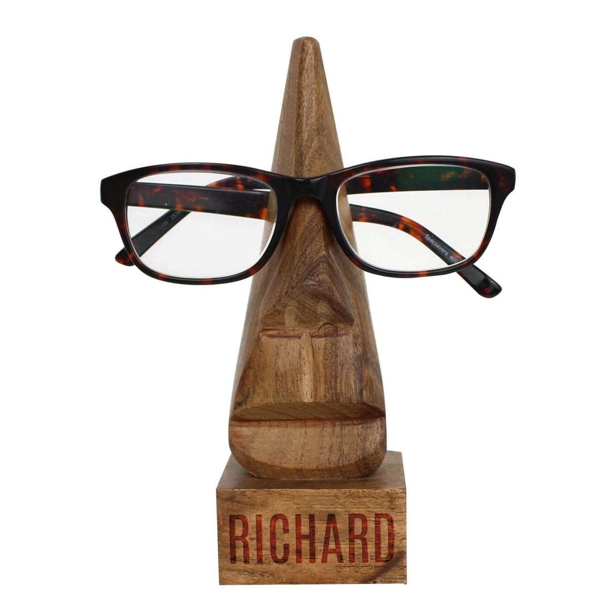 Personalised Wooden Nose Glasses Holder: 5 - Keepsakes By Gift Moments