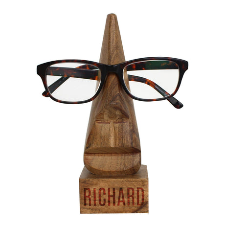 Personalised Wooden Nose Glasses Holder: 5 - Keepsakes By Gift Moments