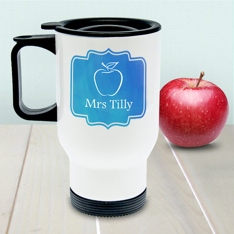 Personalised World's Best TEA-cher Travel Mug Default Title - Travel Mugs at Gift Moments