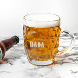 Personalised World’s Greatest Beer Stein: 4 - Beer Glasses By Gift Moments