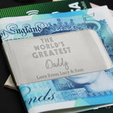 Personalised World’s Greatest Money Clip: 4 - Wallets & Money Clips By Gift Moments