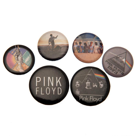 Pink Floyd Button Badge Set: 1 - Badges By Pink Floyd