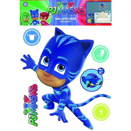 Catboy A3 Vinyl Wall Sticker Set: 1 - Wall Stickers By PJ Masks