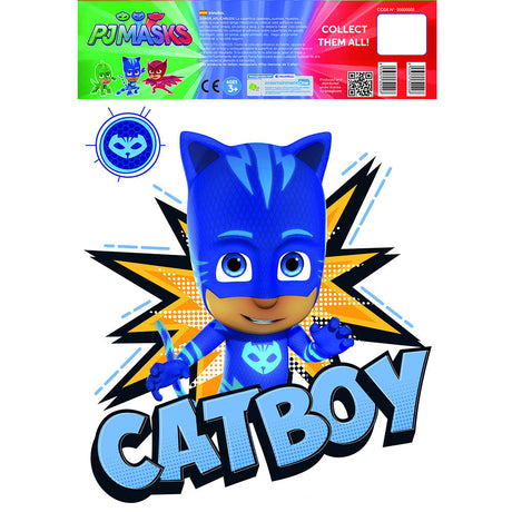 Catboy A3 Vinyl Wall Sticker Set: 2 - Wall Stickers By PJ Masks