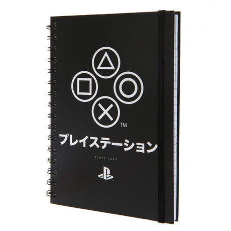 PlayStation Onyx A5 Spiral Bound Notebook: 1 - Notebooks By PlayStation