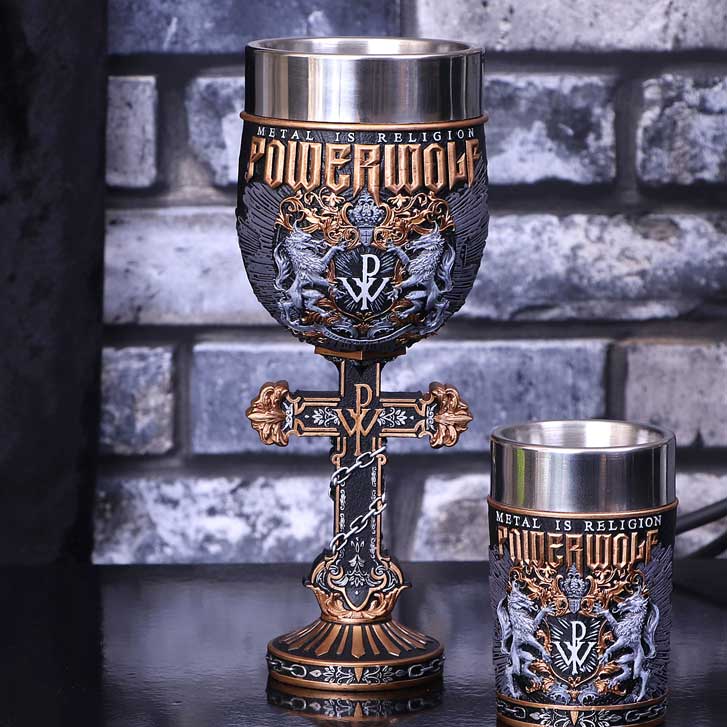 Powerwolf Metal is Religion Rock Band Goblet: 1 - Goblets & Chalices By Powerwolf