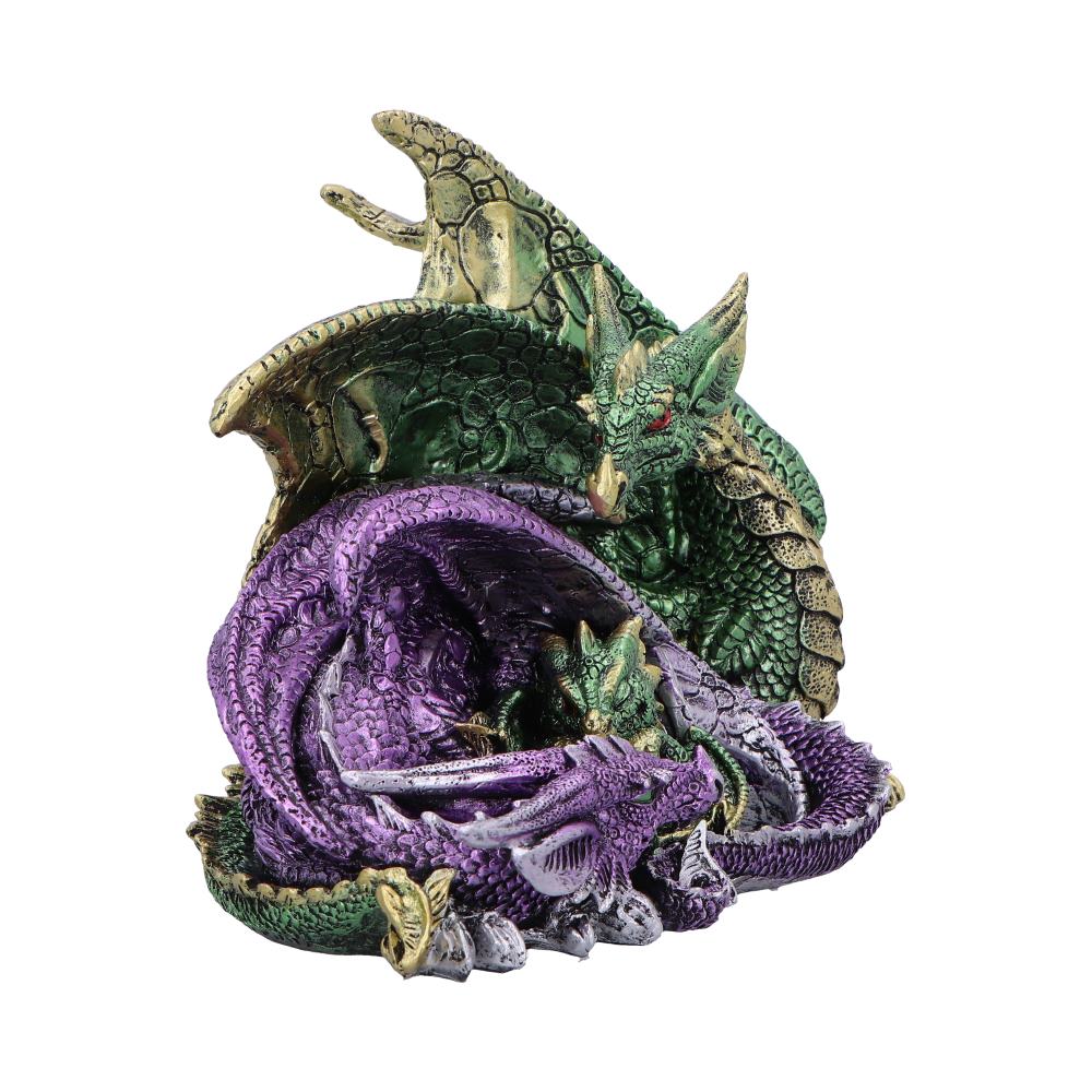 Precious Hoard Dragon Family Figurine: 5 - Figurines Medium (15-29cm) By NN Designs