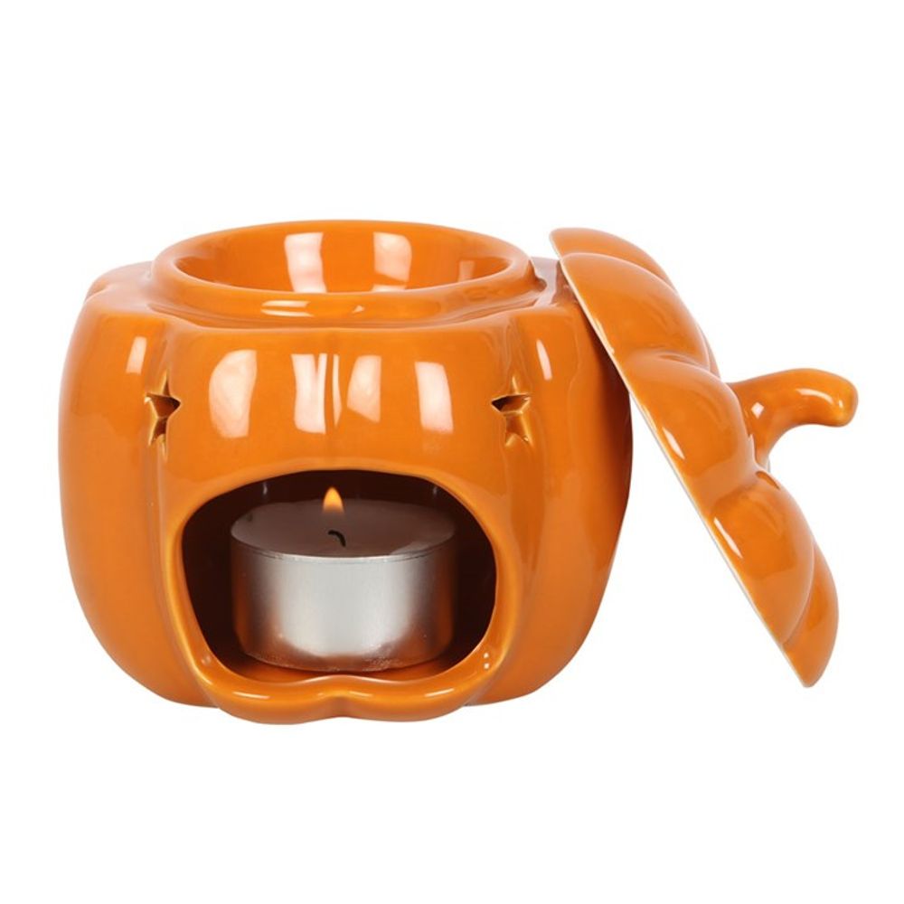 Elegant Pumpkin Wax Melt Burner: 4 - Oil & Wax Burners By Gift Moments