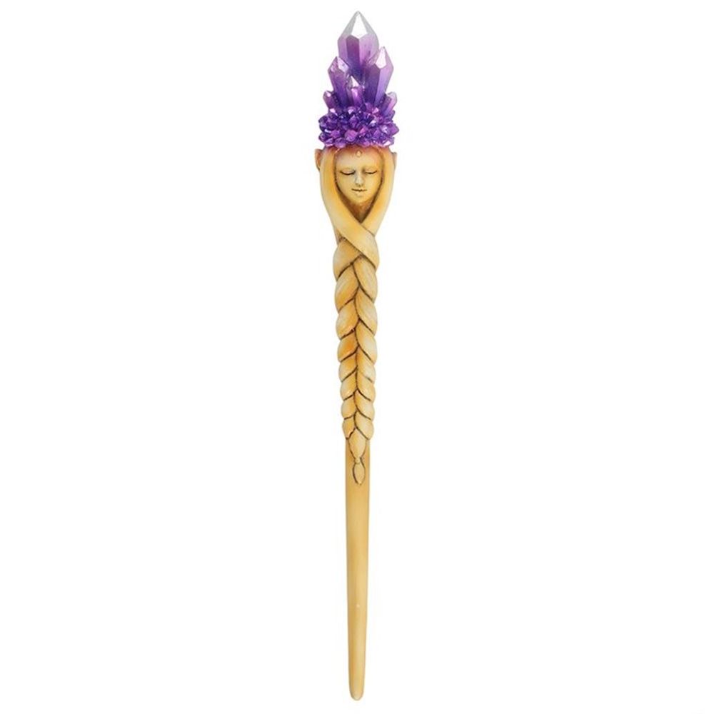 Purple Crystal Goddess Wand: 1 - By Gift Moments