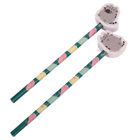 Pusheen 2-Pack Pencil and Eraser Set: 2 - Pens & Pencils By Pusheen