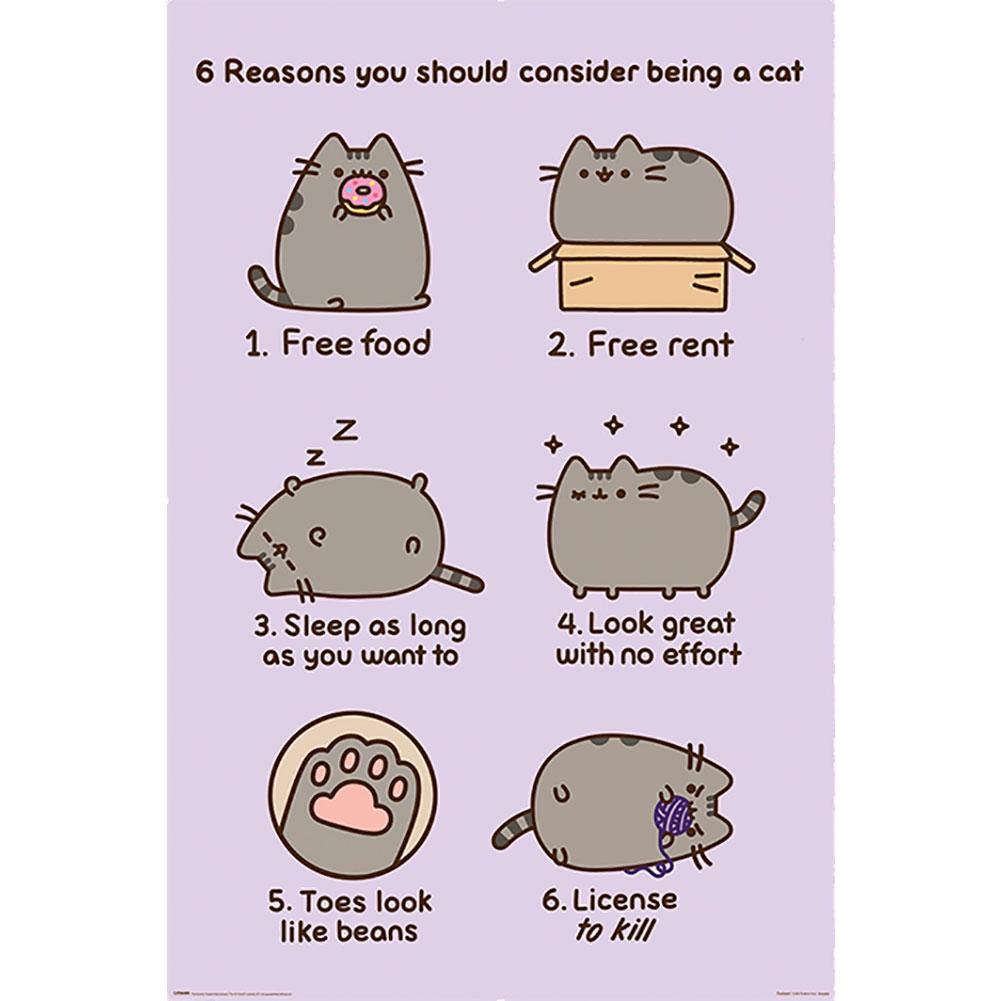 Pusheen Poster Reasons 157: 1 - Posters By Pusheen