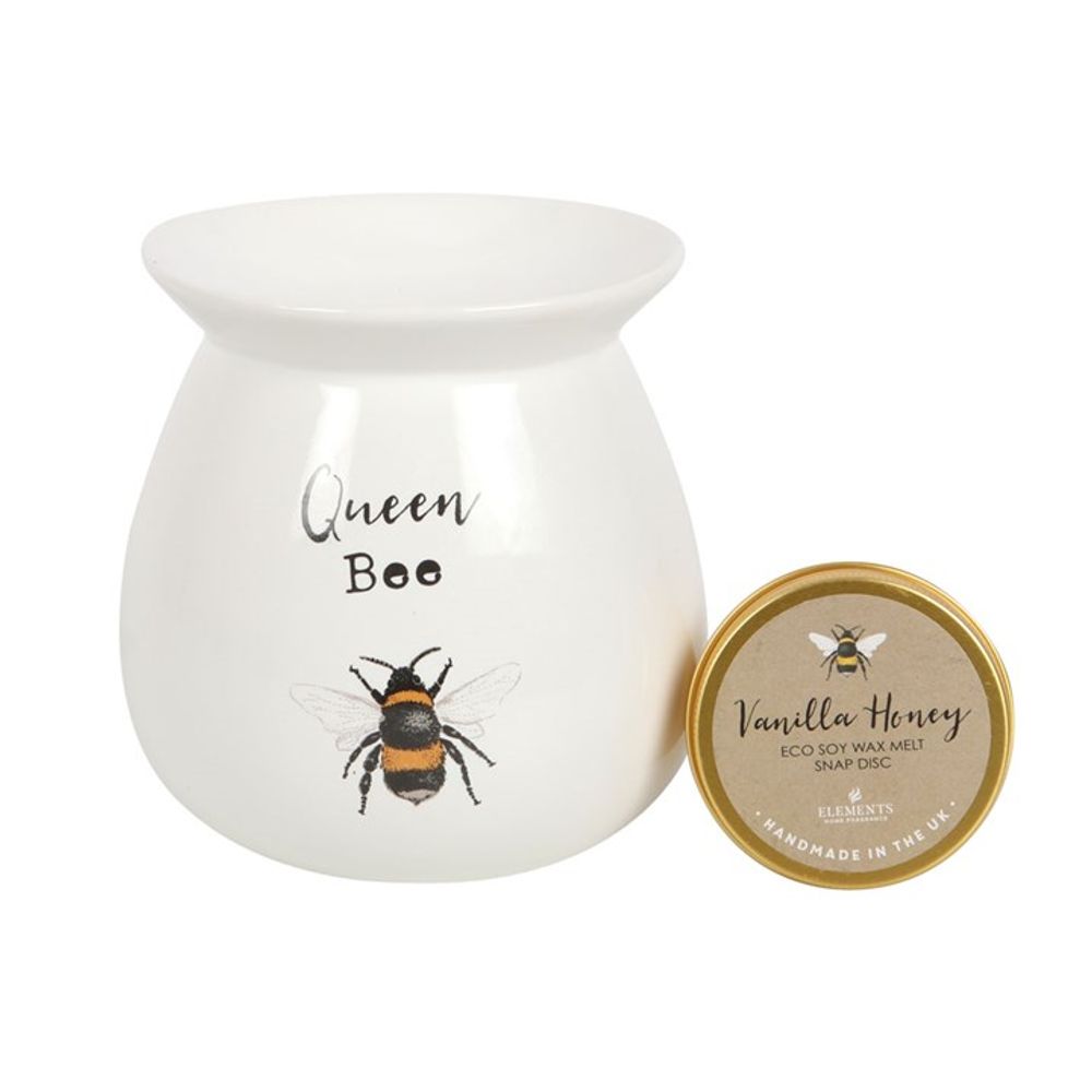 Queen Bee Wax Melt Burner Gift Set: 3 - Oil & Wax Burners By Gift Moments