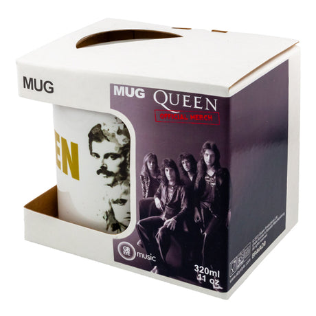 Queen Mug with Band Motif: 4 - Mugs By Queen