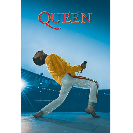 Freddie Mercury Live Aid Wembley Poster: 1 - Posters By Queen