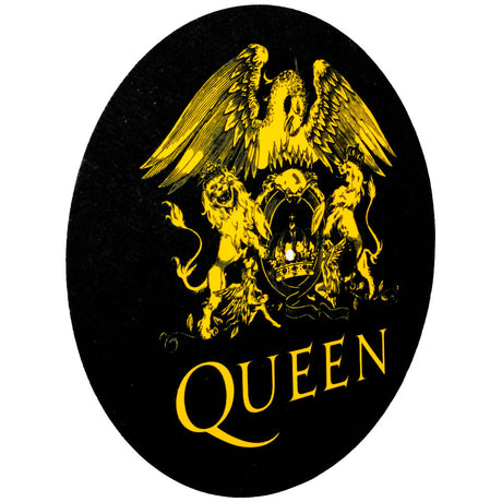 Queen Logo Black Felt Record Slipmat: 2 - Slipmats By Queen