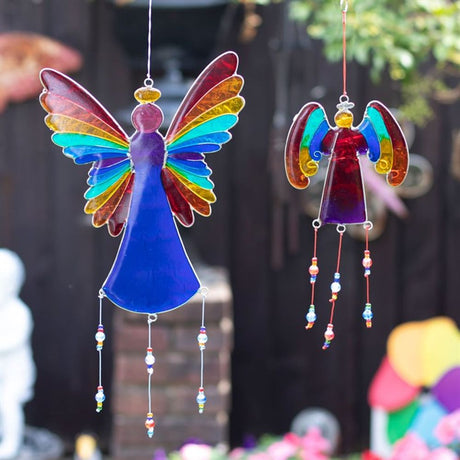 Rainbow Angel Suncatcher 38cm: 2 - Suncatchers By Gift Moments