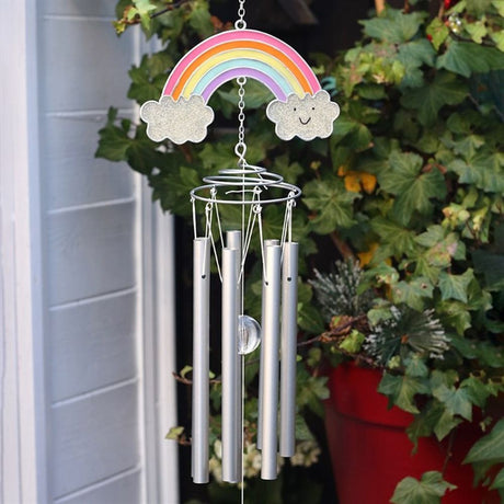 Rainbow Windchime: 1 - Wind Chimes By Gift Moments