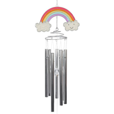 Rainbow Windchime: 3 - Wind Chimes By Gift Moments