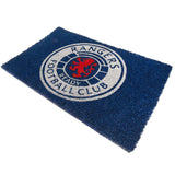 Rangers FC Blue Coir Doormat with Crest: 2 - Doormats By Rangers