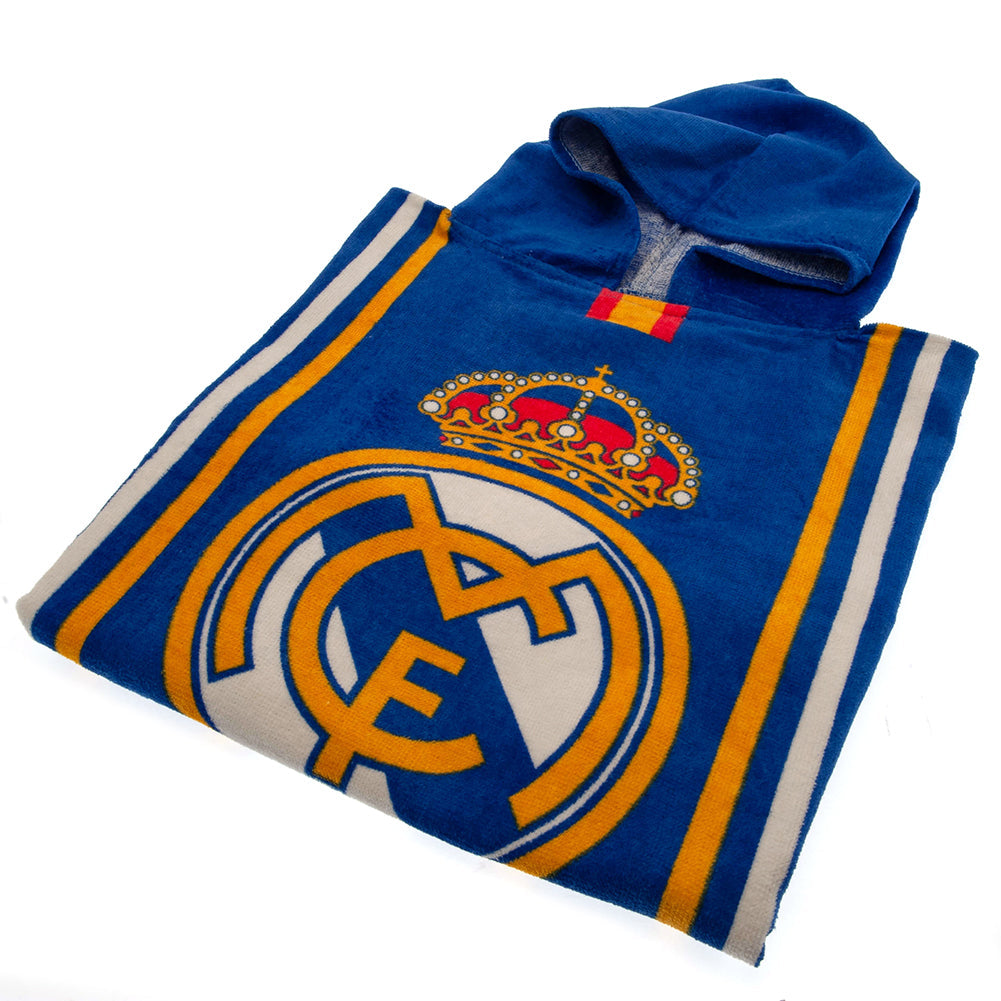 Real Madrid FC Kids Hooded Poncho Towel: 1 - Towels By Real Madrid