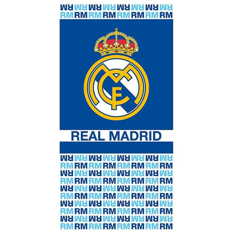 Real Madrid FC Large Cotton Beach Towel: 1 - Towels By Real Madrid