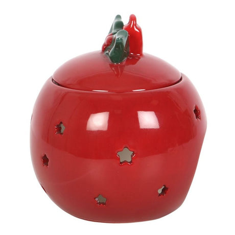 Red Bauble Oil Burner: 4 - Oil & Wax Burners By Gift Moments