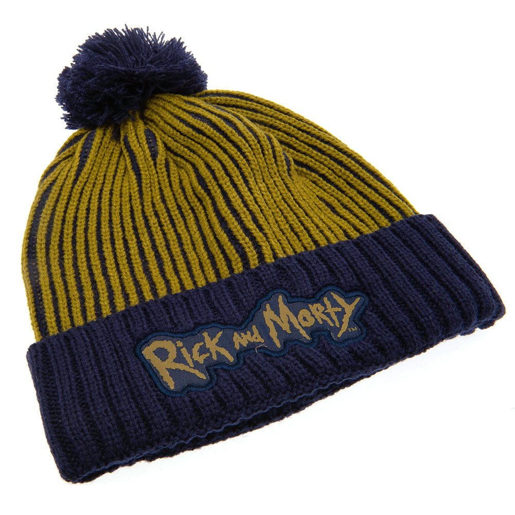 Rick And Morty Knitted Bobble Beanie: 2 - Caps & Hats By Rick And Morty