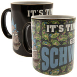 Rick And Morty Schwifty Heat Changing Mug: 1 - Mugs By Rick And Morty