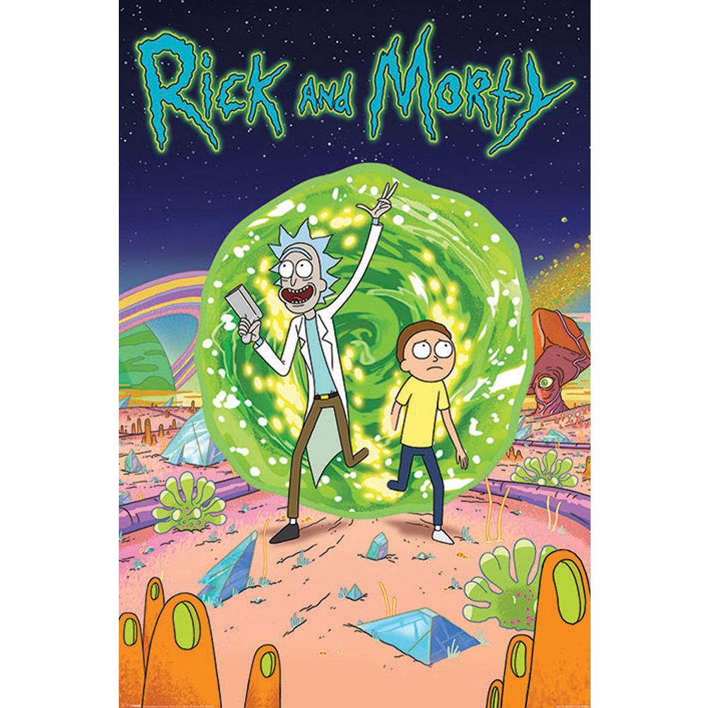 Rick And Morty Portal 71 Maxi Poster: 1 - Posters By Rick And Morty