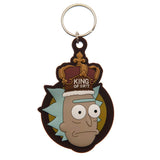 Rick And Morty PVC Keyring King Rick: 1 - Keyrings By Rick And Morty