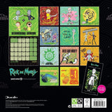 Rick And Morty Square Calendar 2025: 4 - Calendars & Planners By Rick And Morty