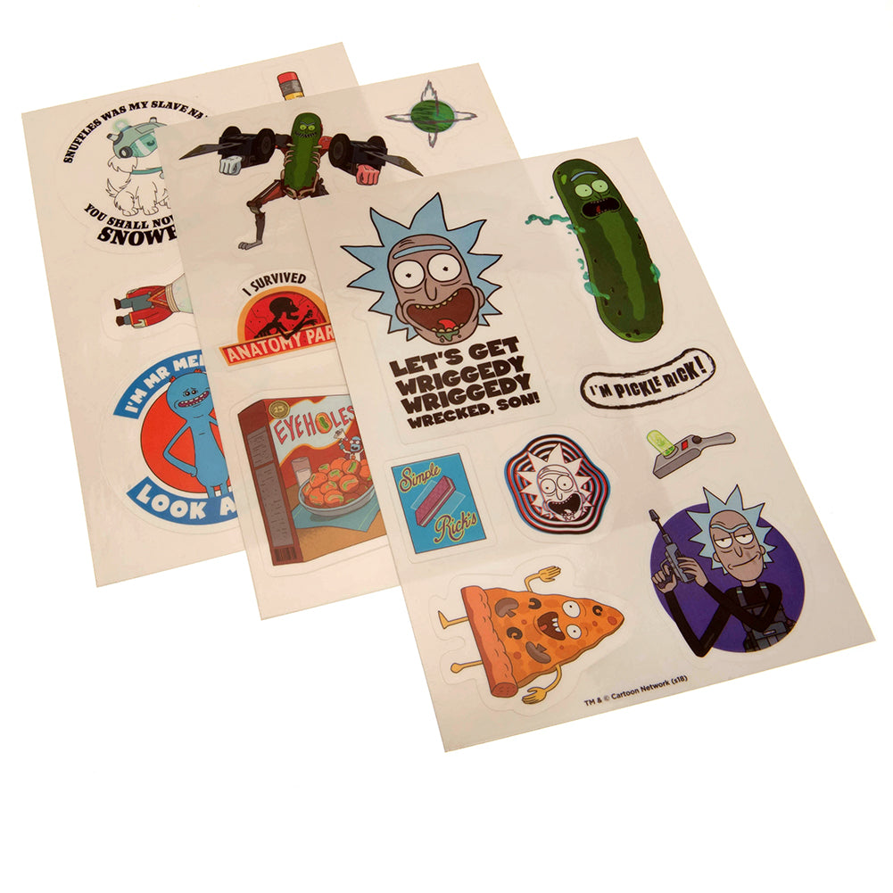 Rick And Morty Vinyl Tech Stickers Set: 2 - Stickers By Rick And Morty