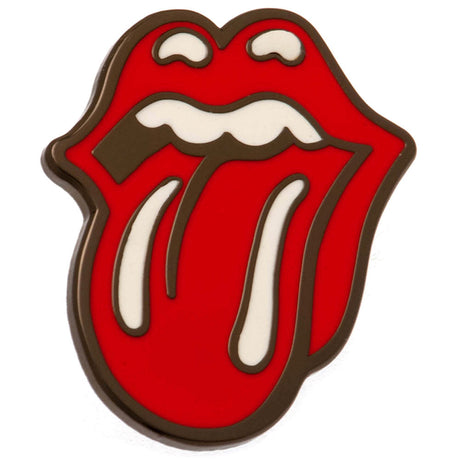 Rolling Stones Enamel Tongue Logo Badge: 1 - Badges By The Rolling Stones