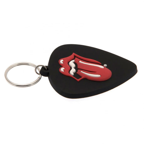 Rolling Stones PVC Keyring with Chain: 2 - Keyrings By The Rolling Stones