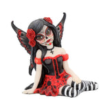 Rosalia Figurine Sugar Skull Fairy Ornament: 2 - Figurines Small (Under 15cm) By NN Designs