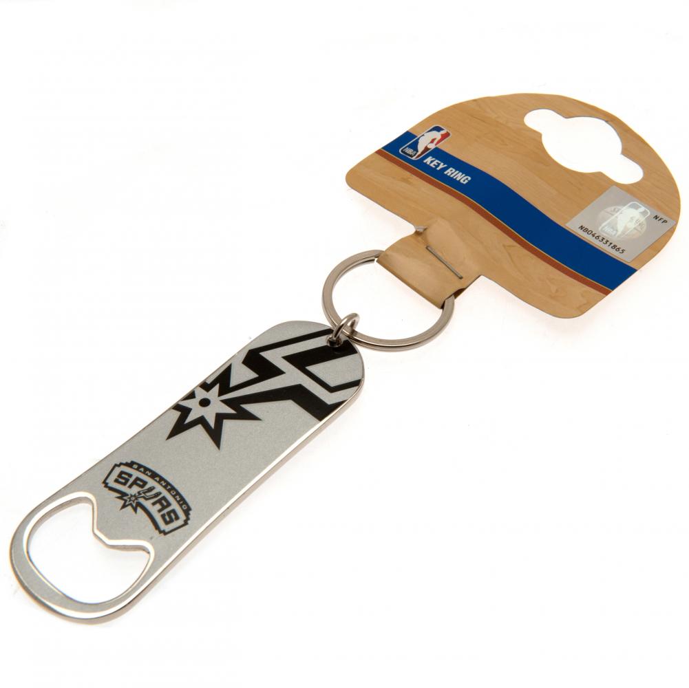 San Antonio Spurs Keychain Bottle Opener: 3 - Keyrings By American Sports