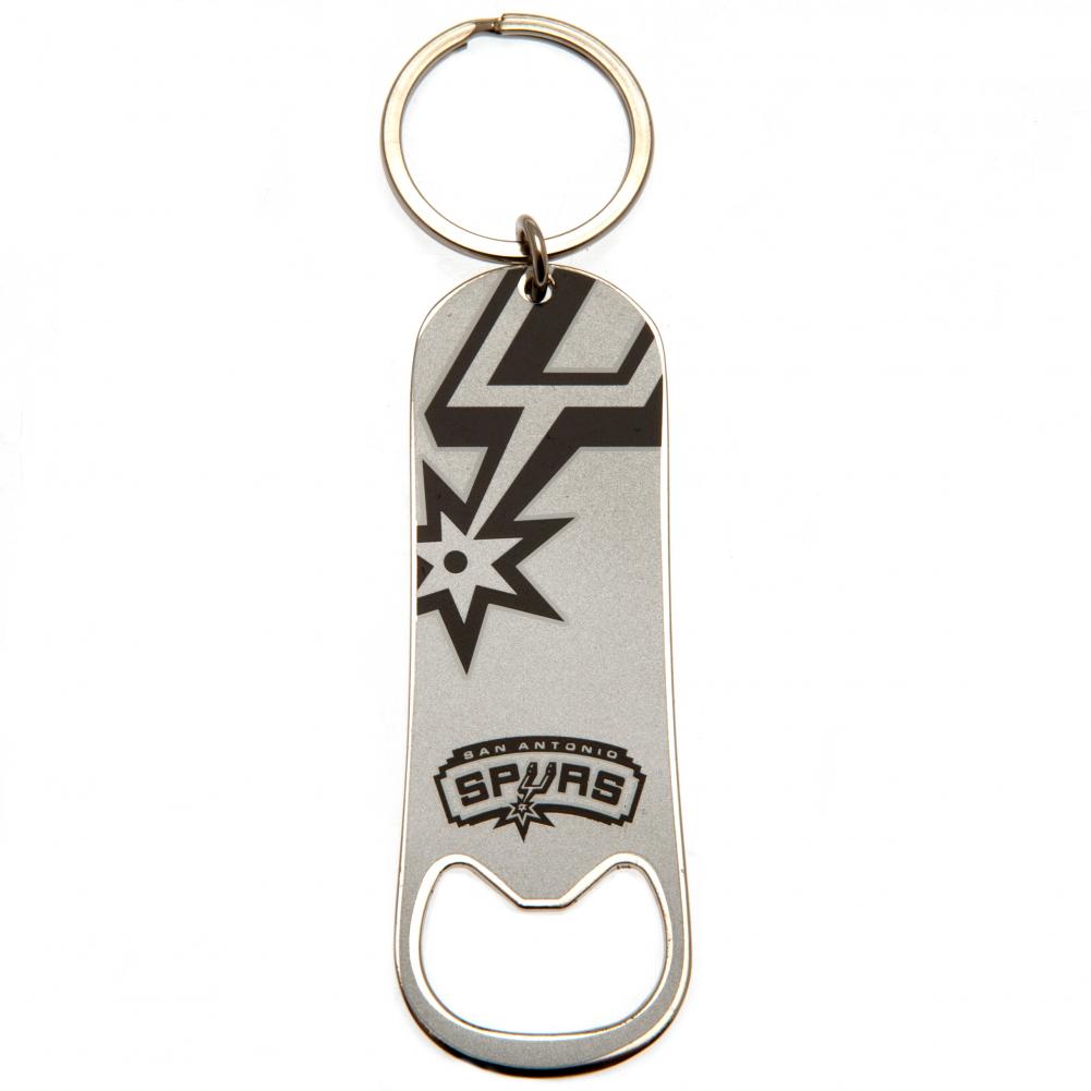 San Antonio Spurs Keychain Bottle Opener: 1 - Keyrings By American Sports