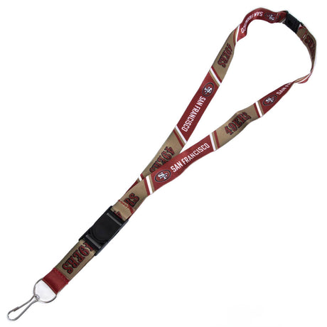 San Francisco 49ers Detachable Lanyard: 2 - Lanyards By American Sports