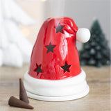 Santa Hat Incense Cone Burner & Tealight Holder: 6 - Oil & Wax Burners By Gift Moments