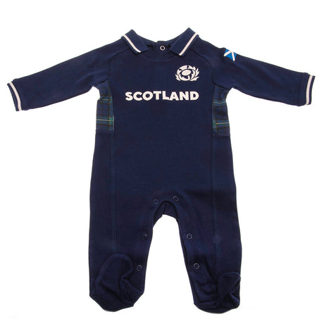 Scotland RU Sleepsuit 6/9 mths GT: 1 - Baby Clothing By Gift Moments