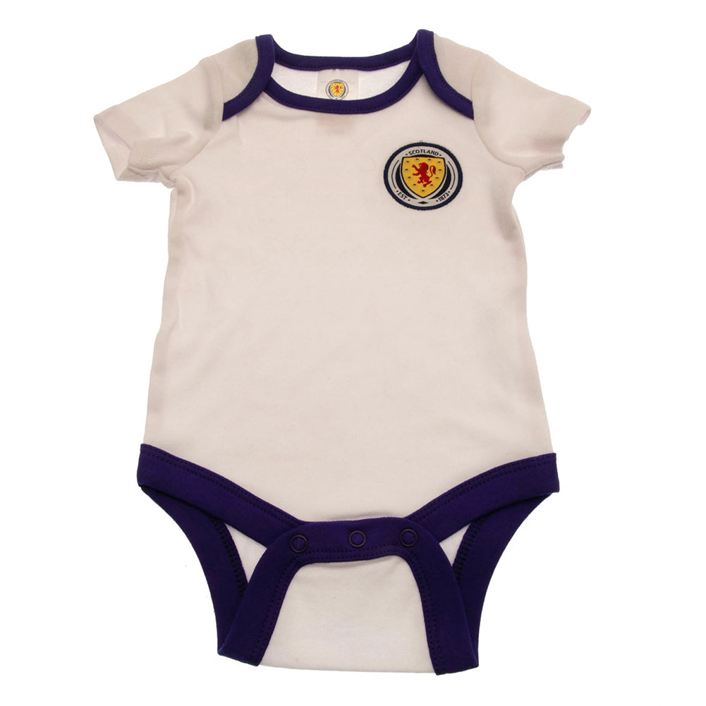 Scottish FA Home & Away Bodysuit Set: 3 - Baby Clothing By Scotland