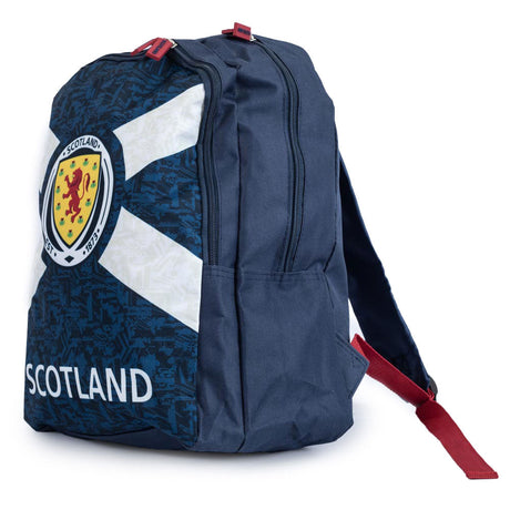 Scottish FA Navy Blue Backpack: 2 - Bags By Scotland