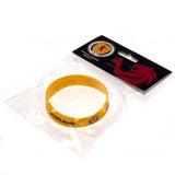 Scottish FA Yellow Silicone Wristband: 3 - Accessories By Scotland