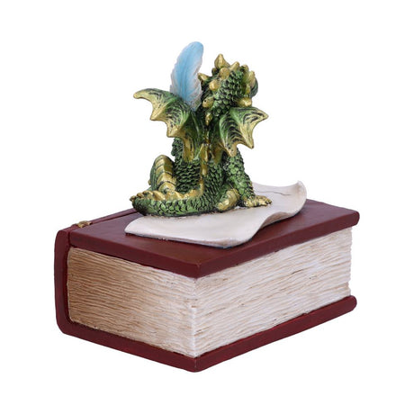 The Scribe Dragon Trinket Box 13.8cm: 4 - Boxes By Gift Moments