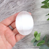 Selenite Palm Stone: 1 - By Gift Moments