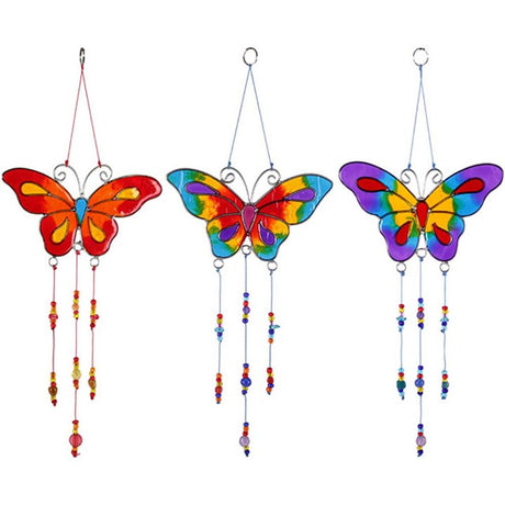 Set of 12 Butterfly Suncatchers: 1 - Suncatchers By Gift Moments